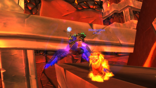 Dark Phoenix mount and Firey Cat Druid form from the 42 PTR