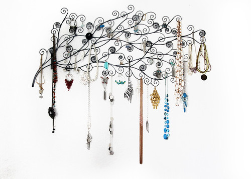 Wall-Art Jewelry Hanger