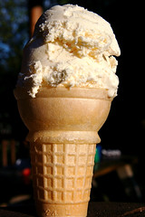Vanilla Ice Cream Cone 8-6-09 3