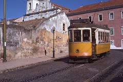 Trams de Lisbonne Ligne 18 (Anciennes Photos)