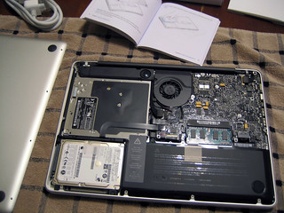 MacBook Pro upgrade: Hard drive and memory slots