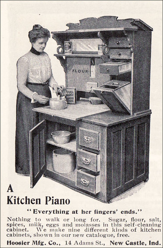 1901 Hoosier Cabinet - A Kitchen Piano