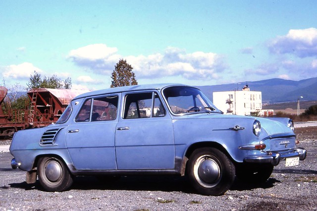 Sharp looking Skoda 1000MB over 30 years old at the time