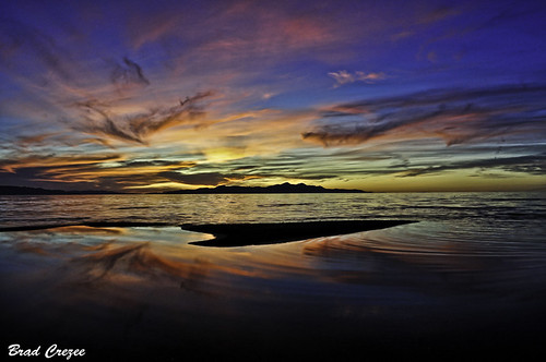 Salt Lake Sunset by crebra64