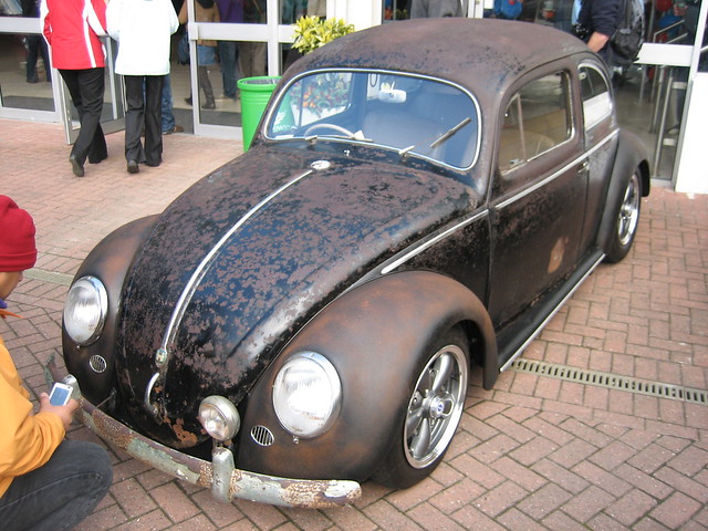 Rat distresed look Beetle It was perfect underneath a real show rat 