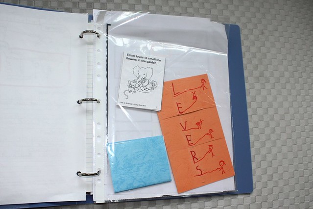 lever minibooks in sheet protector (4)