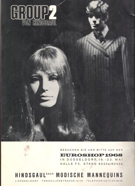 hindsgaul mannequin/ broshure 1968