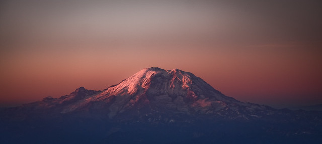 Mt. Rainer at Sunrise