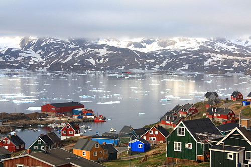 The Village of Tasiilaq Greenland by christine zenino