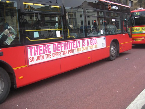 And now... a Christian bus...
