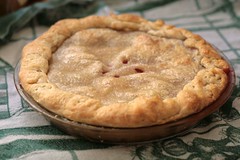 Plum Pie with Foolproof Sour Cream Crust