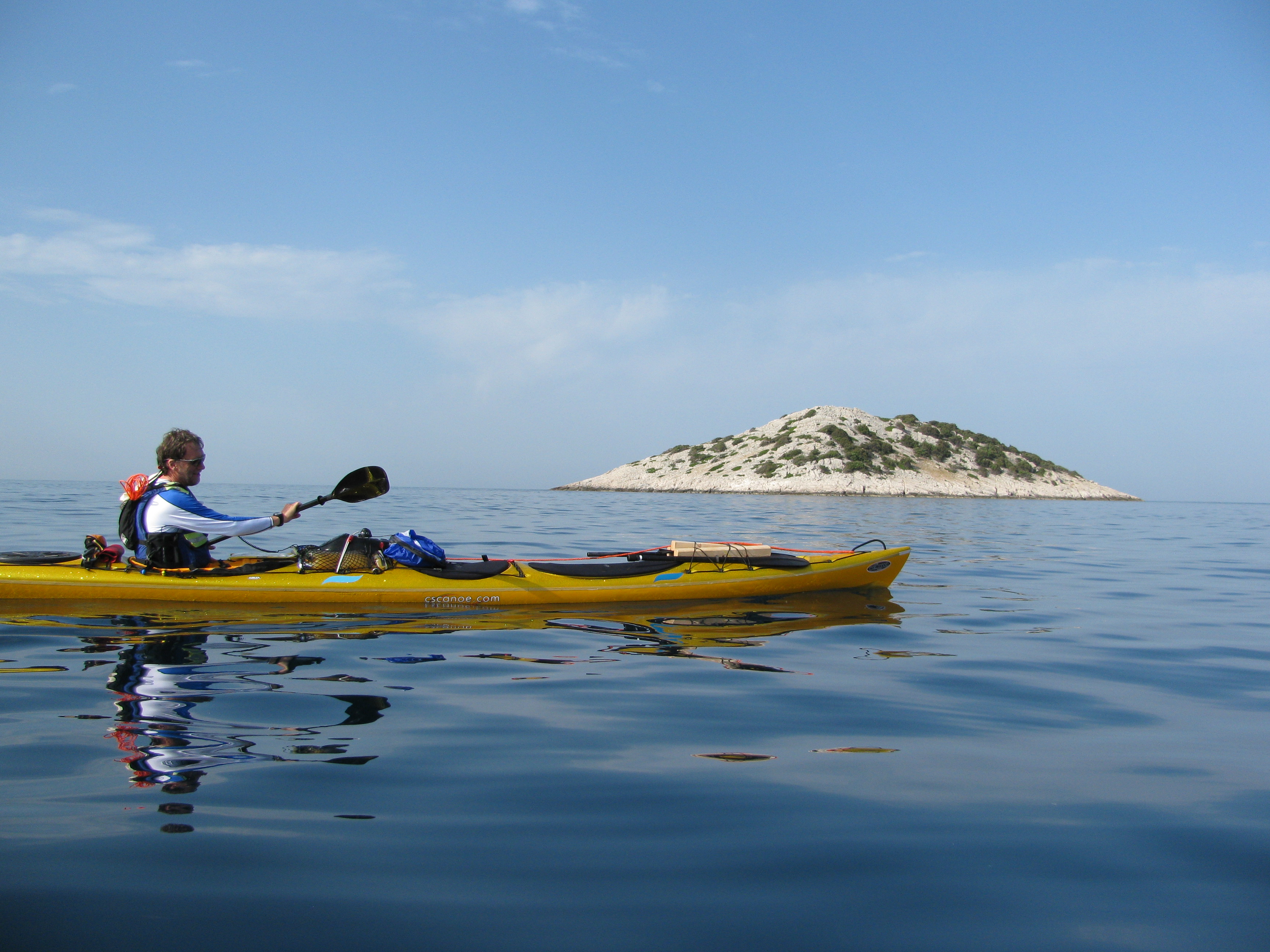 Sea kayaking in Croatia