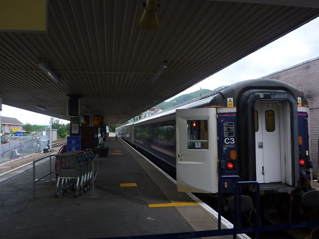 The Caledonian Sleeper at Fort William
