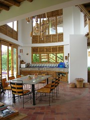 Diseños interiores con guadua y bambbú