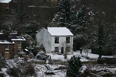 Shropshire snow, UK