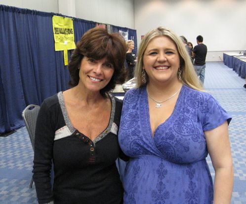 Me with Adrienne Barbeau actress in movies like Creepshow Swamp Thing 