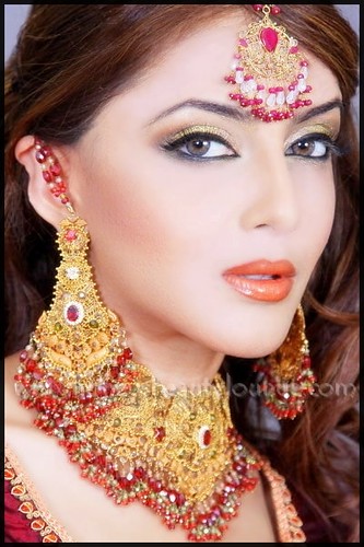 Pakistani Indian Bridal make up Hair make up By hafsa