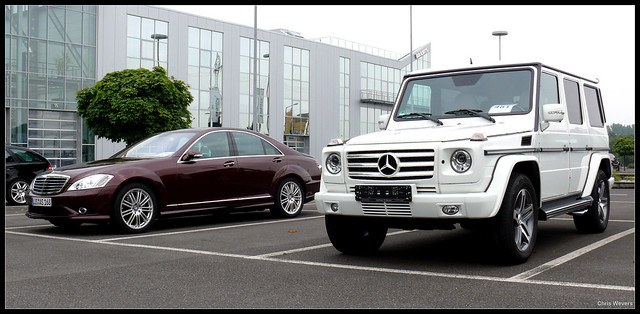 In the Gclass' 25th anniversary the 2005 MercedesBenz G55 AMG was 