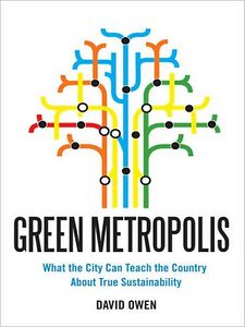 Book cover, Green Metropolis, by David Owen