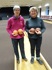09/03/2014 - Saint Jean du Doigt : Les finalistes du concours de boules plombées en tête-à-tête