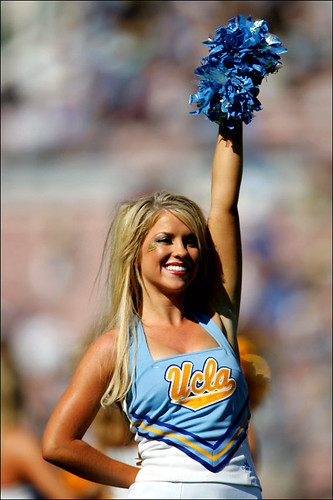 UCLA Cheerleaders 2 by Mark Montoya