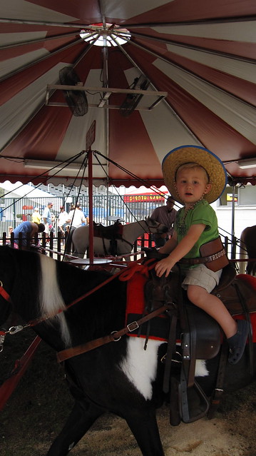 This was the only thing that Owen wanted to do at the fair.