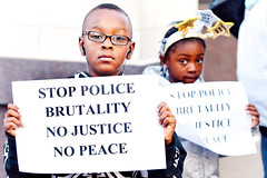 Stop Police Brutality, No Justice No Peace
