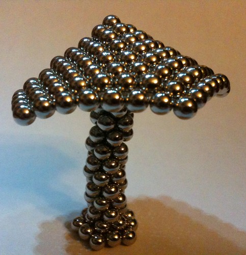 Buckyballs magnet sculpture