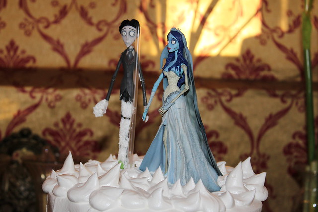 corpse bride wedding cake figures