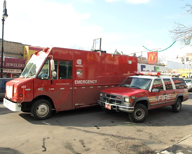 Con Edison Emergency Vehicle FDNY Fire Car SUV Bronx New York City