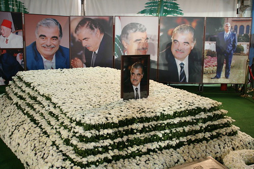 Grave of Rafiq Hariri in Beirout