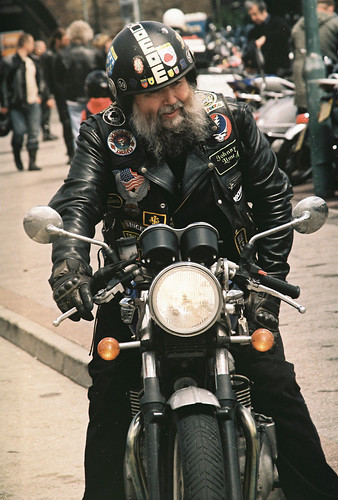 Beardy Biker