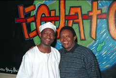 Hugh Masekela at the Equator Club