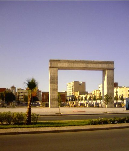 Works in progress at Moulay El Hassan Square