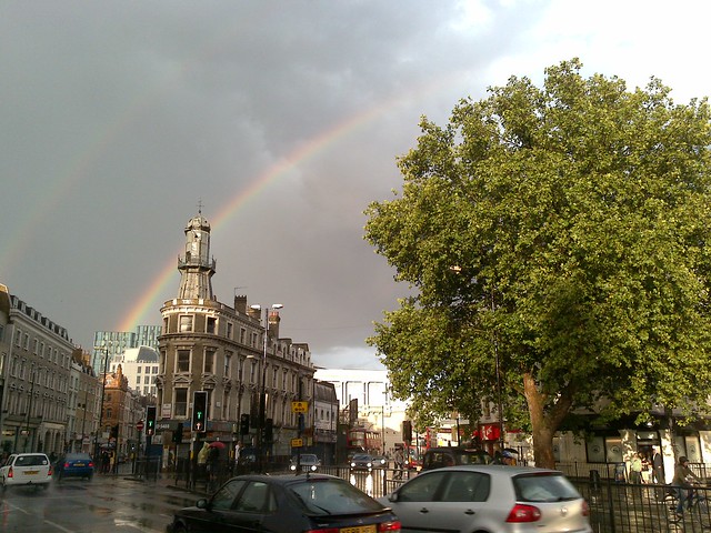 Rainbow at Kings Cross