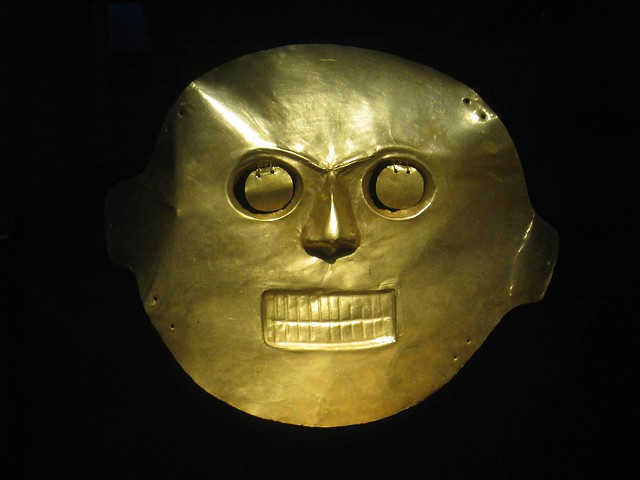 Mask at the Gold Museum
