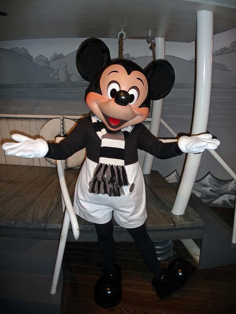 Meeting Steamboat Willie Mickey