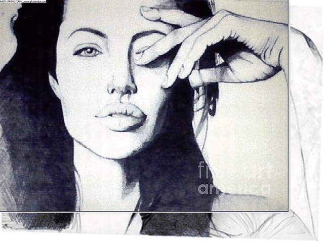 Google images Angelina Jolie drawings on the second page this drawing