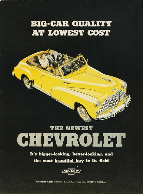 1947 Chevrolet Fleetmaster Convertible