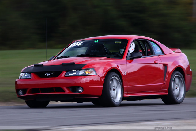 Red Sn95 Mustang Coupe 