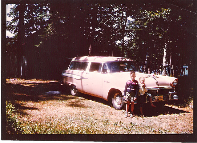 1956 Ford Ranch Wagon in Vermont 1962 Lake Hortonia