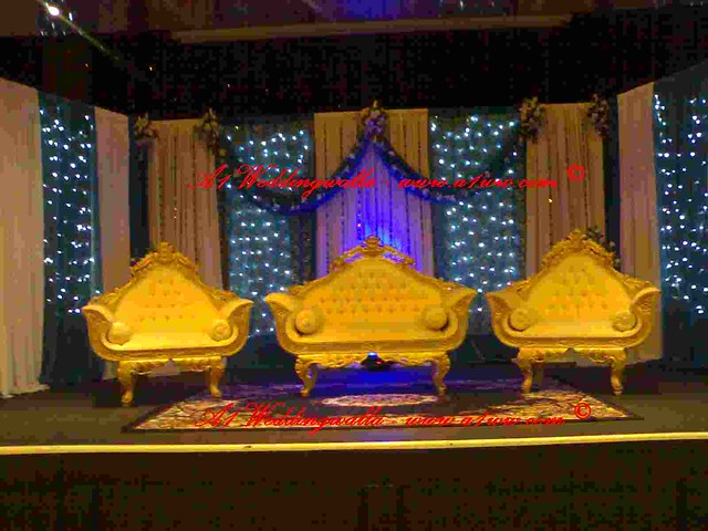 Wedding stage decoration by A1 Weddingwalla the specialist for asian wedding