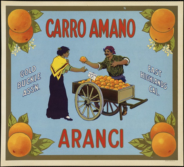 Carro Amano Aranci: Gold Buckle Ass'n., East Highlands Cal.