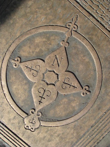 compass rose in Union Square