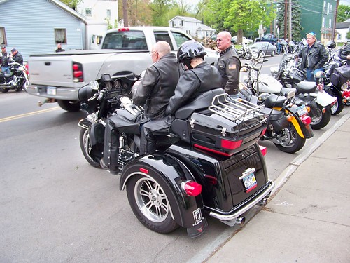 A trike is in the crowd, April 2010