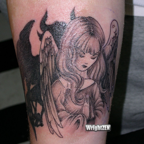 Angel Devil Tattoo