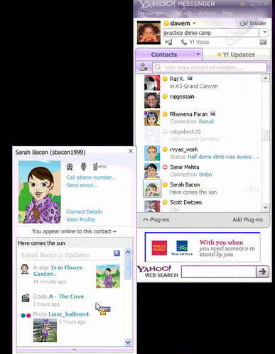 video call option in yahoo messenger