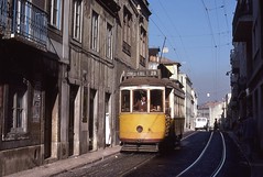 Trams de Lisbonne Ligne 29 (Ligne supprimée le 18-01-1991) (Portugal)