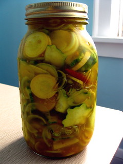 curry zucchini pickles
