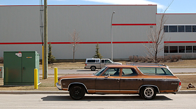 Cars like this old Chevelle station wagon are becoming a rare sight